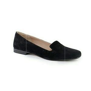 Mundo Terra womens black cream lined loafer